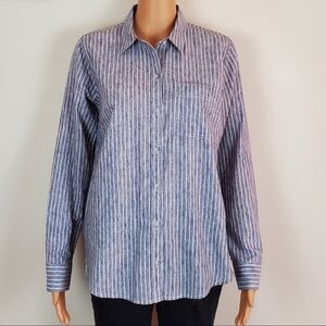 Lucky brand long sleeve button down shirt size S